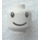 LEGO Blanco Quicky the Nesquik Conejito Cabeza (Espiga de seguridad) (3626)