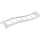 LEGO Weiß Rail 2 x 16 x 3 Bow Invertiert mit 3.2 Shaft (34738)