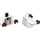 LEGO blanc Ray Arnold Minifig Torse (973 / 76382)