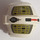 LEGO White Rebel Pilot Helmet with Yellow Grid on Gray (30370 / 83785)