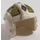 LEGO Wit Rebel Pilot Helm met Geel Grid Aan Grijs (30370 / 83785)