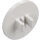 LEGO Blanco Roadsign Clip-en 2 x 2 Circular (30261 / 65570)