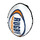 LEGO blanc Rugby Supreme Balle (63064)