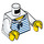 LEGO Weiß Sailor Minifig Torso (973 / 76382)