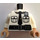 LEGO Bianco Security Guardia Minifigure Busto (973 / 76382)