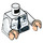 LEGO White Security Guard Minifig Torso (973 / 76382)