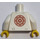 LEGO hvid Sensei Wu Torso (76382 / 88585)