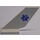 LEGO White Shuttle Tail 2 x 6 x 4 with Star of Life (Solid Snake) - Both Sides Sticker (6239)