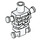 LEGO White Skeleton Torso Thick Ribs (29980 / 93060)