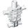LEGO Weiß Skelett Torso Dick Ribs mit Weiß Loincloth (93060 / 93764)