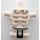 LEGO White Skeleton Torso Thick Ribs with White Loincloth (93060 / 93764)