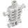 LEGO White Skeleton Torso with Angular Ribs (29980 / 93060)