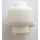 LEGO White Skulkin Head (Recessed Solid Stud) (3626)