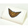 LEGO blanc Pente 1 x 2 (31°) avec Police Emblem avec golden Wings Autocollant (85984)