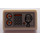 LEGO White Slope 1 x 2 (31°) with Radio and orange gauges Sticker (85984)