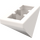 LEGO Wit Helling 1 x 2 (45°) Drievoudig met Stud houder aan de binnenzijde (15571)