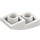 LEGO White Slope 1 x 2 Curved Inverted (24201)