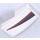 LEGO White Slope 1 x 2 Curved with Red and Black Stripe Right Sticker (11477)