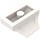 LEGO blanc Pente 1 x 2 x 0.7 Incurvé avec Fin (47458 / 81300)