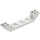 LEGO White Slope 1 x 6 (45°) Double Inverted with Open Center (52501)