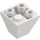 LEGO Vit Backe 2 x 2 (45°) Omvänd (3676)