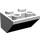 LEGO Wit Helling 2 x 2 (45°) Omgekeerd met 4 Zwart Rectangles (Ferry Windows) met platte afstandsring eronder (3660)