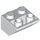 LEGO Weiß Steigung 2 x 2 (45°) Invertiert mit flachem Abstandshalter darunter (3660)