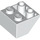 LEGO blanc Pente 2 x 2 (45°) Inversé avec entretoise plate en dessous (3660)