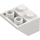 LEGO White Slope 2 x 2 (45°) Inverted with Hollow Tube Spacer Underneath (76959)