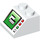 LEGO Weiß Steigung 2 x 2 (45°) mit Computer Monitor und LEDs (3039 / 46096)
