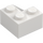 LEGO Blanc Pente 2 x 2 (45°) avec Double Concave (Surface rugueuse) (3046 / 4723)