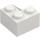 LEGO Blanc Pente 2 x 2 (45°) avec Double Concave (Surface rugueuse) (3046 / 4723)