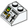 LEGO Weiß Steigung 2 x 2 (45°) mit Gauges, Switches und Hebel (11736 / 55068)
