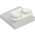 LEGO White Slope 2 x 2 Curved with Curved End (47457)