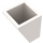 LEGO White Slope 2 x 2 x 2 (65°) without Bottom Tube (3678)