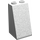 LEGO blanc Pente 2 x 2 x 3 (75°) Goujons creux, lisses (3684 / 30499)
