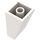 LEGO blanc Pente 2 x 2 x 3 (75°) Goujons creux, lisses (3684 / 30499)