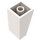 LEGO blanc Pente 2 x 2 x 3 (75°) Goujons solides (98560)