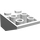 LEGO Weiß Steigung 2 x 3 (25°) Invertiert ohne Verbindungen zwischen Bolzen (3747)