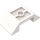 LEGO Weiß Steigung 2 x 4 (45°) Doppelt Invertiert mit Open Center (4871)