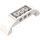 LEGO blanc Pente 2 x 8 x 2 Incurvé Inversé Double (11301 / 28919)