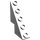 LEGO Weiß Steigung 3 x 1 x 3.3 (53°) mit Bolzen auf Steigung (6044)
