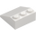 LEGO Bianco Pendenza 3 x 3 (25°) (4161)