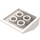 LEGO Bianco Pendenza 3 x 3 (25°) Angolo (3675)