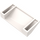 LEGO Weiß Steigung 3 x 6 (25°) mit Innenwänden (3939 / 6208)