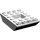 LEGO Weiß Steigung 4 x 6 (45°) Doppelt Invertiert (30183)