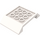 LEGO White Slope 4 x 6 (45°) Double Inverted with Open Center without Holes (30283 / 60219)