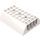 LEGO Blanco Con pendiente 6 x 8 x 2 Curvo Doble (45411 / 56204)