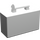 LEGO White Small Suitcase (4449)