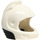 LEGO Blanco Casco espacial con Negro Neck Base (49663)